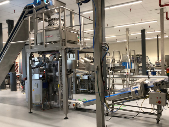 Relocation of pack line and rearrangement existing pack line for Cheese packing factory